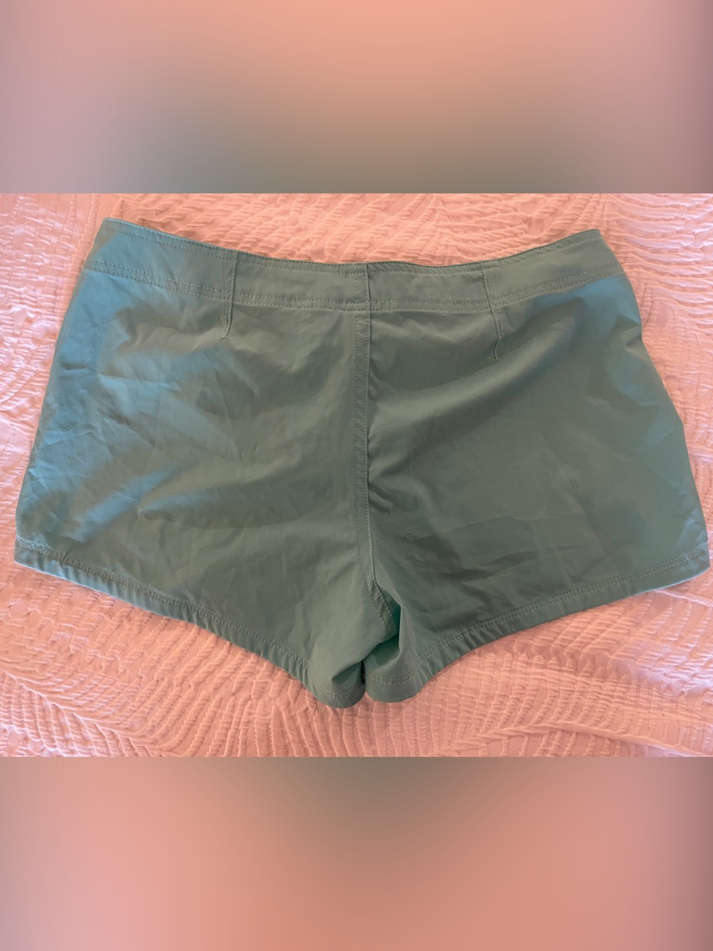 Roxy Aqua Blue Board Shorts | Women’s Swim Cover-Up Shorts Size S - Picture 5 of 6